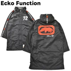 新品タグ付きekco functionエコー　ベンチコート　ボアロングコート白 2025年最新】Ecko function ベンチコートの人気アイテム - メルカリ