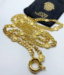 ジャンニヴェルサーチェ ❣️レア ラグジュアリーな７連ビーズベルト〜S GIANNI VERSACE ❣️レア ラグジュアリーな7連ビーズベルト〜S