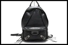 希少美中古■BALENCIAGA レザー リュックサック バックパック バレンシアガ■0410am1469-8Mのサムネイル