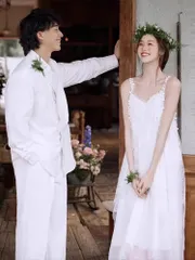 新品未使用 カジュアル ウェディングドレス