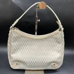 P256 美品 Pierre Cardin ピエールカルダン ワンショルダーバッグ シャンパンベージュ 総柄のサムネイル