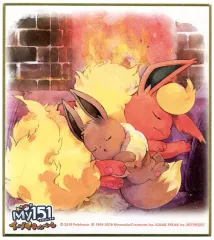 ポケモン 色紙 art コレクション イーブイ ブイズ