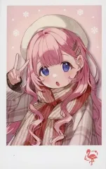 【中古】キャラカード 周央サンゴ(背景雪玉/ノーマル) 「バーチャルYouTuber にじさんじ ＆ NIJISANJI EN にじさんじ ウィンターデート2023 ランダムチェキ風カード Bグループ」