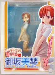 Toy&#39;s Works - 御坂美琴(みさかみこと) お姉様覗き見Ver. とある科学の超電磁砲S 1/8 完成品 フィギュア キャラアニ(トイズワークス) とある科学の超電磁砲S 御坂美琴 お姉様覗き見Ver. (フィギュア