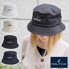 NAUTICA ノーティカ バケット ハット BUCKET HAT 帽子 メンズ レディース ユニセックス 刺繍 ストリート コットン ノーチカ バケハ