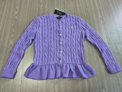 ポロラルフローレン キッズ カーディガン M 新品