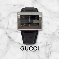 グッチ GUCCI ローマン スモールセコンド 革ベルト メンズ 腕時計 754 グッチ GUCCI ローマン スモールセコンド 革ベルト メンズ