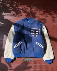 80's Trophy Jackets Wool Leather Varsity JKT ウールスタジャン 袖レザー XL