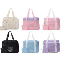 旧型❤️最安値⚡️ ワッペ　スクバ　水色　新品・未使用 新品未使用】ワールドペガサス スクールバッグ 水色 ワッペ