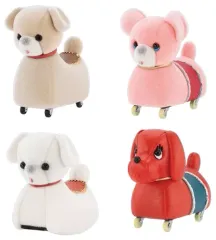 【中古】トレーディングフィギュア 全4種セット 「吉徳のぬいぐるみ フィギュアコレクション 第2弾 のりもの動物編」のサムネイル