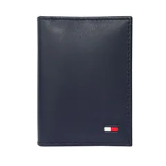 【新品】トミーヒルフィガーTOMMY HILFIGER　DORE  カードケース 31TL200033 NAVY 送料無料 プレゼント ギフト 革小物 クリスマス バレンタイン ホワイトデー 誕生日 成人 革小物