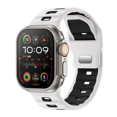 【数量限定】[Adepoy] アップルウォッチ バンド シリコン スポーツ 49mm 46mm 45mm 44mm 42mm 男性 交換ベルト Compatible with Series 10/9/8/7/6/5/4/3/2/1/SE/SE2/ウルトラ/Ul