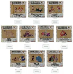 【中古】アクリルスタンド・アクリルパネル 全10種セット アクリルスタンド 「一番くじ ワンピース ROAD TO DAWN-冒険への軌跡-」 G賞