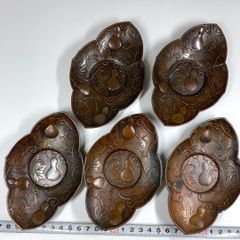 輪島塗 漆器 瓢箪 菓子皿 5客 - メルカリ