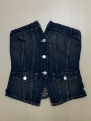 ZARA デニム トップス