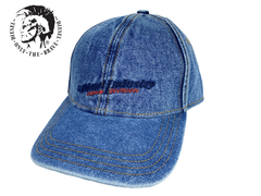 ディーゼル キャップ DIESEL A03702 0PBAL C-IVAR CAPPELLO ロゴ入り ウォッシュ デニム ジーンズ コットン ベースボール キャップ 野球帽子 サイズ1 ブランド キャップ