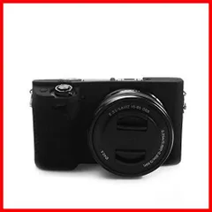kinokoo SONY ソニー A6300 / A6400 デジタルカメラ専用 シリコンカバー カメラケース カメラカバー(BK)