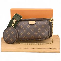 ルイヴィトン モノグラム ミュルティ・ポシェット・アクセソワール Aランク lv19199ss