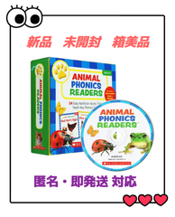 Animal phonics readers 新品 フォニックス CD付　箱付　フォニックス　CTP DWE ORT スカラスティック　scholastic  英語教材　英検