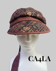 カシラ  CA4LA キャスケット リボン 帽子