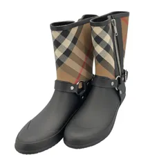 BURBERRY バーバリー　レインブーツ　お洒落　ブーツ 楽天市場】バーバリー レインブーツ（レディース靴｜靴）の通販