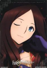[중고] 포스터 레오나르도 다빈치 [점보카드다스 Fate/Grand Order - 절대 마수전선 바빌로니아- 클리어 비주얼 포스터]