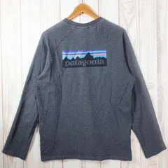 【Men's M グレー系】 2017 Patagonia ( パタゴニア ) ライトウェイト クルー スウェット P-6 Logo Lightweight Crew Sweatshirt オーガニックコットン ウェア トップス アウター