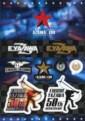 EIKICHI YAZAWA 50th Anniversary ステッカー中8枚 - メルカリ