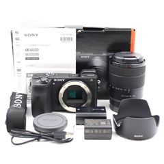 ■シャッター数63枚！新品同様■ SONY α6600 高倍率ズームレンズキット ILCE-6600M ミラーレス一眼カメラ ソニー