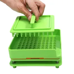 新着商品 [TOPINCN] 0号カプセル 100穴数 卓上型カプセル充填システム 手動 散布機充填カプセル薬用 カプセル 手動 カプセル 充填機 カプセル充填機 製薬 DIY 充填カプセル薬用 カプセル充填ツール 耐久性 メディカルハーブ パウダー フィラー