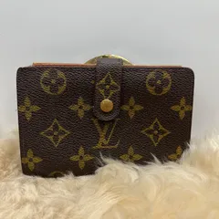 LOUIS VUITTON ルイヴィトン モノグラム ヴィエノワ がま口 二つ折り財布