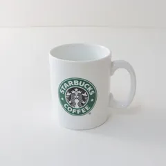 旧ロゴ スターバックスコーヒー STARBUCKS COFFEE マグカップ /ホワイト 定番 コレクション【2400014378818】