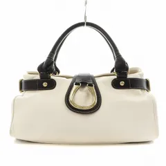 ジョルジオアルマーニ GIORGIO ARMANI ハンドバッグ レザー 白 ホワイト /AN3のサムネイル