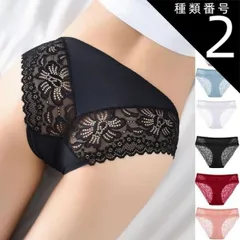 種類2:ベージュ/L レースショーツ セクシー ショーツ単品 パンティ 薄型 総レース 透け感 下着 ランジェリー シースルー ふんどしパンツ(メール便送料無料)