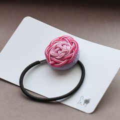 お花のヘアゴム