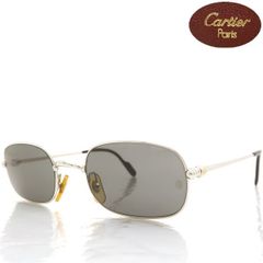 Must de Cartier サントス サングラス ゴールドフレーム - メルカリ