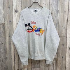 90sディズニーワールド グーフィー スウェット グレー USA製 赤タグ 