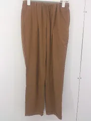 ◇ BEAUTY & YOUTH ビューティアンドユース UNITED ARROWS ウエストゴム スラックス パンツ サイズS キャメル レディース  【中古】 【1207040001083】