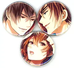 【中古】バッジ・ピンズ [単品] 集合 缶バッジ3個セット 「Switchソフト イケメン戦国◆時をかける恋 新たなる出逢い for Nintendo Switch スペシャルステラセット」 同梱特典