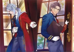 【中古】クリアファイル 雪白東＆ガイ(開花後) A4クリアファイルセット 「A3!(エースリー)」