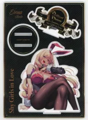 ピロ水　キャラファインアクリル 鐘堂英麗奈 bunny 鐘堂英麗奈 BIGアクリルスタンド アクスタ はにかみ彼女