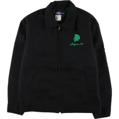 古着 ディッキーズ Dickies 中綿入り カレッジ ワークジャケット メンズM相当/eaa524542