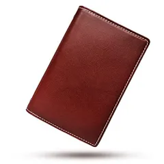 A5_ダークブラウン oToday システム手帳 本革 A5 ビジネスノート 6穴 リング径20mm メモ帳 リフィル付き 卒業記念品 就職 誕生日 (A5 ダークブラウン)