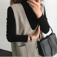 【新品未使用】【送料無料】ジャンパースカート ワンピース 2点セット おしゃれ 可愛い