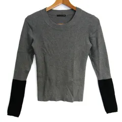 ベーセッツ ニット 長袖 クルーネック トップス レディース 38サイズ グレー系 B7 NO ROSE WITHOUT A THRON 【中古】