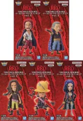【中古】フィギュア 全5種セット 「ワンピース FILM RED」 ワールドコレクタブルフィギュアvol.3