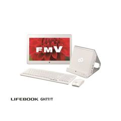 FUJITSU ノートパソコン FMV-LIFEBOOK GH FMVG77TW CORE i7 8,192.0MB 2,000.0GB ★訳あり特価品★店頭展示品★
