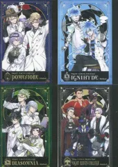 【中古】ノート・メモ帳 実験着柄 ミニノートセットB(4枚組) 「ディズニー ツイステッドワンダーランド」 セブン＆アイ限定