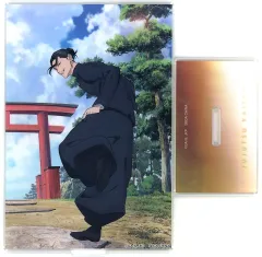 【中古】アクリルスタンド・アクリルパネル 夏油傑/群青 アクリルスタンド 「セガ ラッキーくじ 呪術廻戦 群青・落日」 D賞