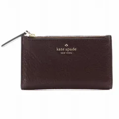 ケイトスペード KATE SPADE カードケース コインケース 小銭入れ レザー 茶 ブラウン /AN30 ■OFのサムネイル